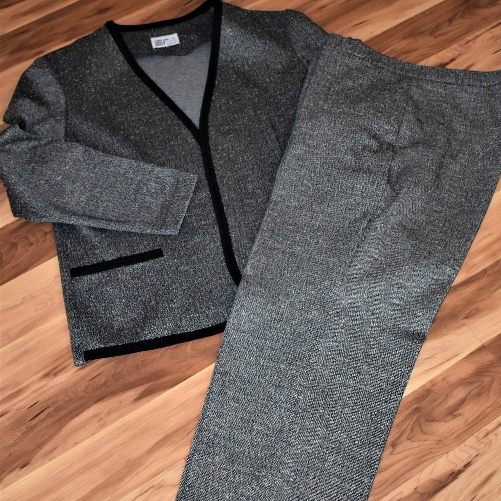 Tweed Pantsuit (jacket 14, pants 16)